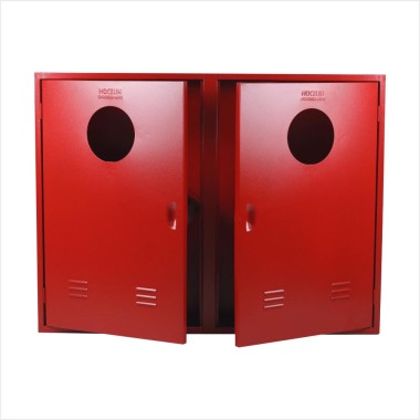 Abrigo de incêndio duplo 