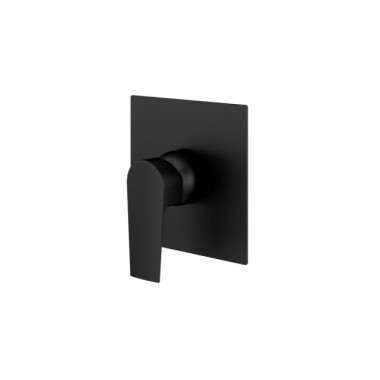 Acabamento Para Monocomando De Chuveiro 520 BK370 3/4 Preto Fosco Fani