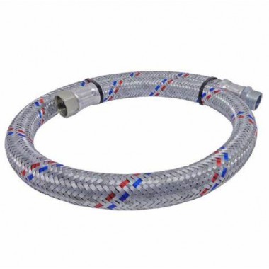 Engate flexivel malha de aço 1'' 