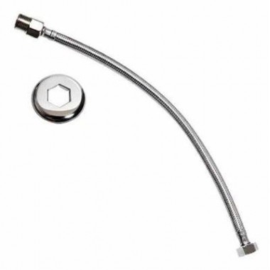 Engate flexivel malha de aço 1/2 